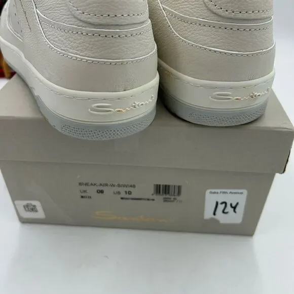 Men’s Santoni air sneakers size 9US made in Italy - Picture 7 of 10